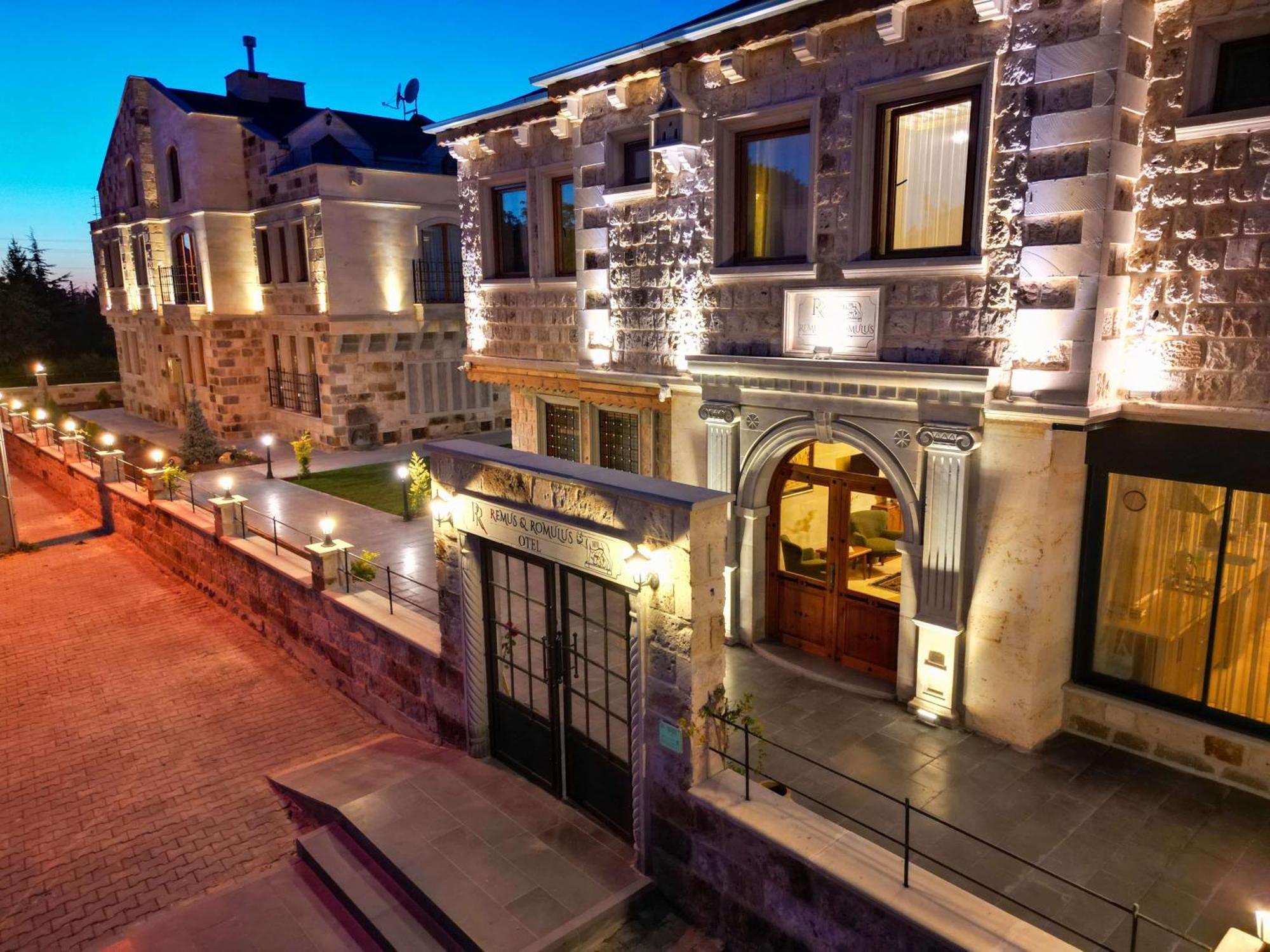 Remus Romulus Cappadocia Hotel Üçhisar Exterior foto