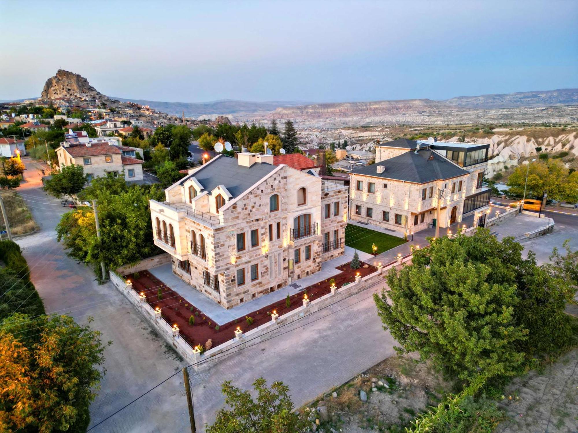 Remus Romulus Cappadocia Hotel Üçhisar Exterior foto